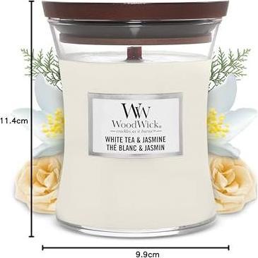Actual product image WoodWick White Tea & Jasmin (275 g)