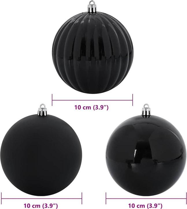 Produktbild vidaXL Weihnachtskugeln (15x)