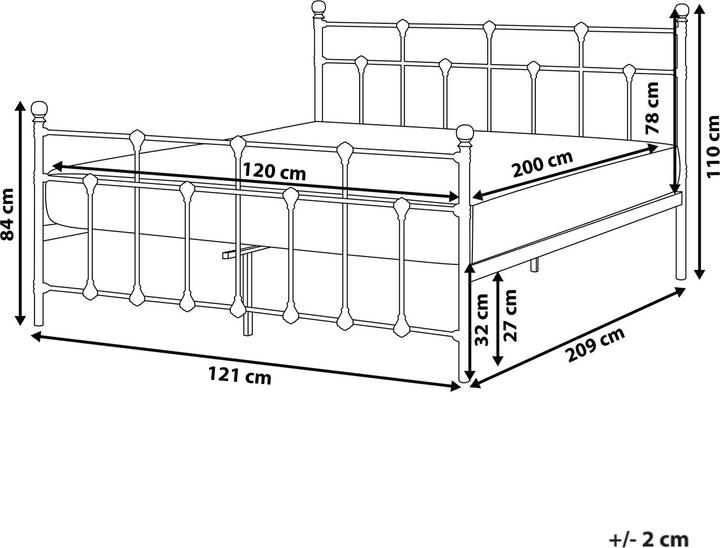 Produktbild Beliani Lynx (120 x 200 cm)