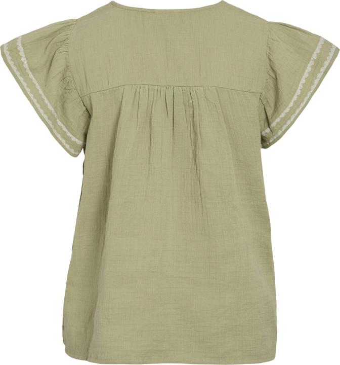 Produktbild Vila VITOVAN V-Ausschnitt Oberteil mit kurzen Ärmeln (34)