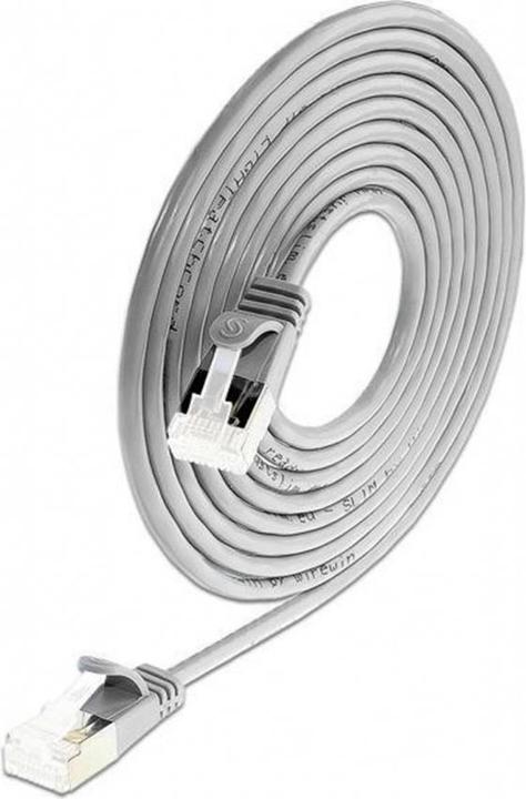 Wirewin Cavo patch Slim : U/FTP, 3,0 m, grigio (U/FTP, CAT6a, 3 m)