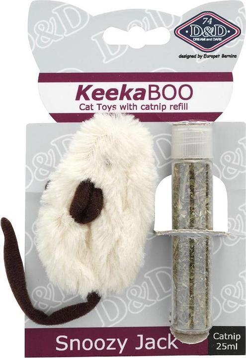 Actual product image EBI D&D Keekaboo Snoozy Jack Catnip (Cat scratching toy)