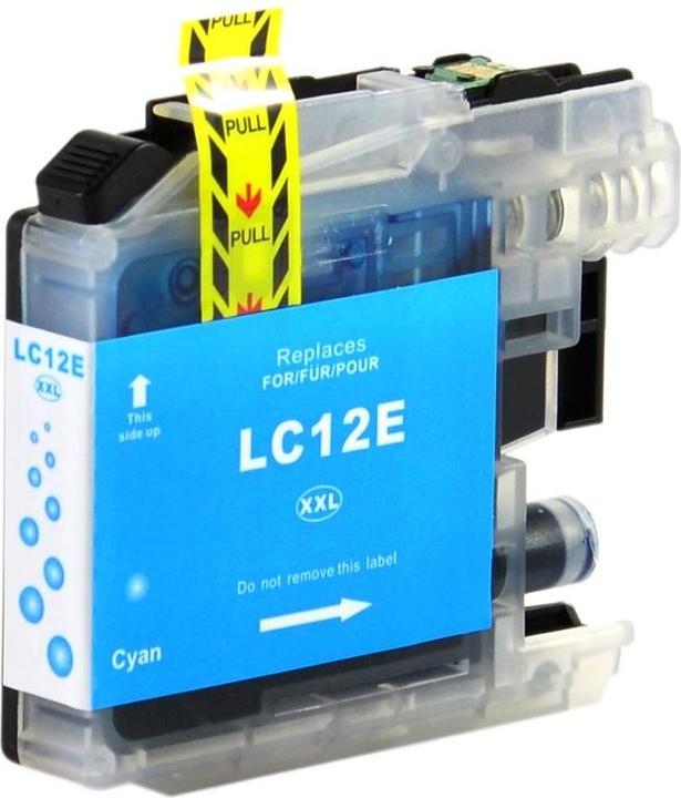 Actual product image Hermex Compatible 30 printer cartridges Brother LC-12-E black, cyan, magenta, yellow MFC-J 6925DW (M, Y, C, FC)
