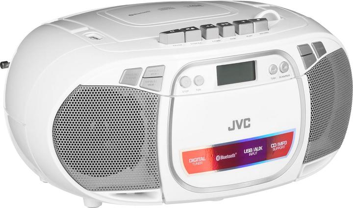 JVC RC-E451W CD player Portable CD player White (FM, Bluetooth)