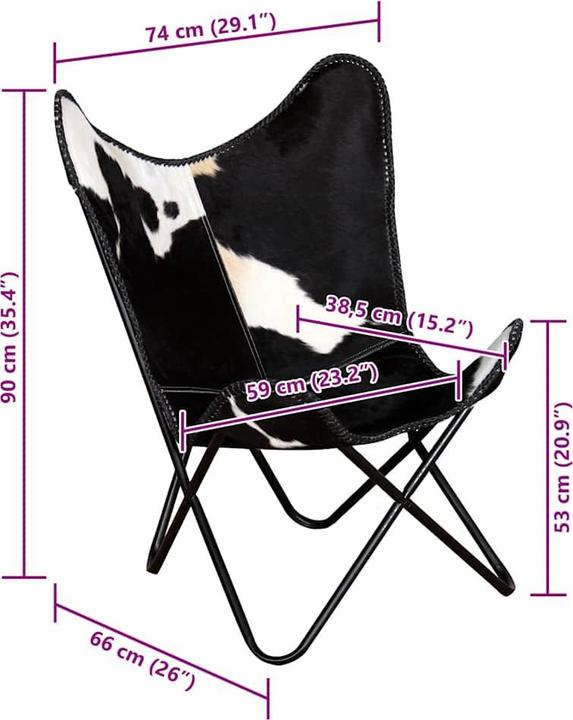 Actual product image vidaXL Sessel