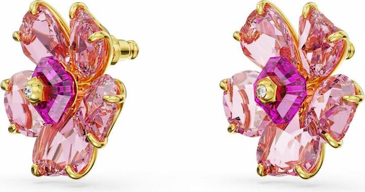 Image du produit Swarovski Florere Clou d'oreille Fleur Rose Or (Métal Swarovski)
