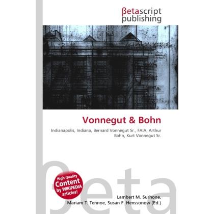 Vonnegut & Bohn, Fachbücher