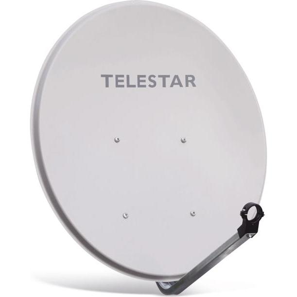 Telestar SAT-Offsetantenne, Alu beige, Ý 80cm (Parabolantenne), SAT Spiegel + SAT Antennen, Grau