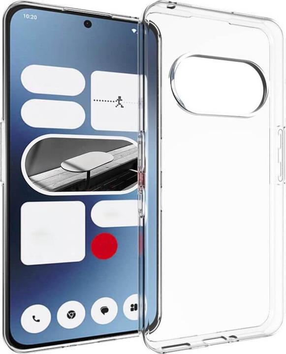 Cover-Discount Nothing Phone (3a) - Silikon Gummi Case transparent (Nothing Phone (3a))