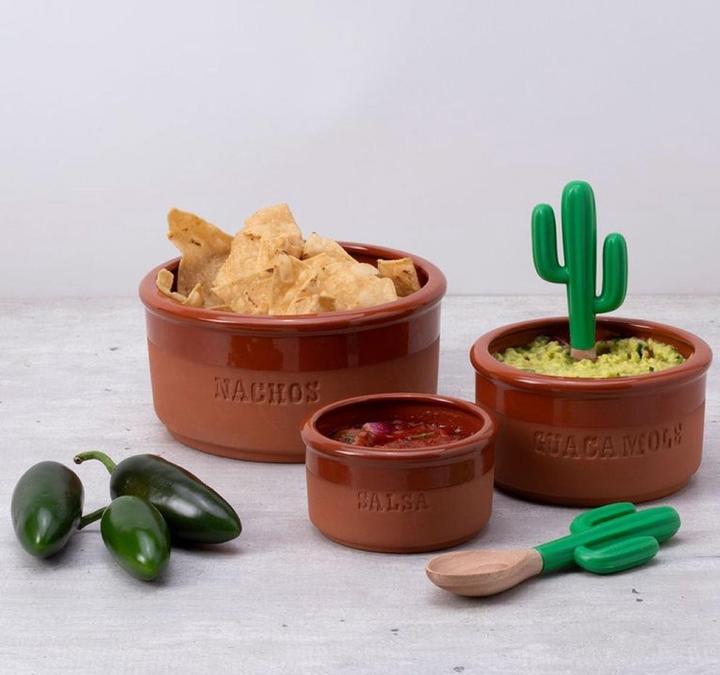 Actual product image Monkey Business Bowlero Mexican dip set (MB6922)