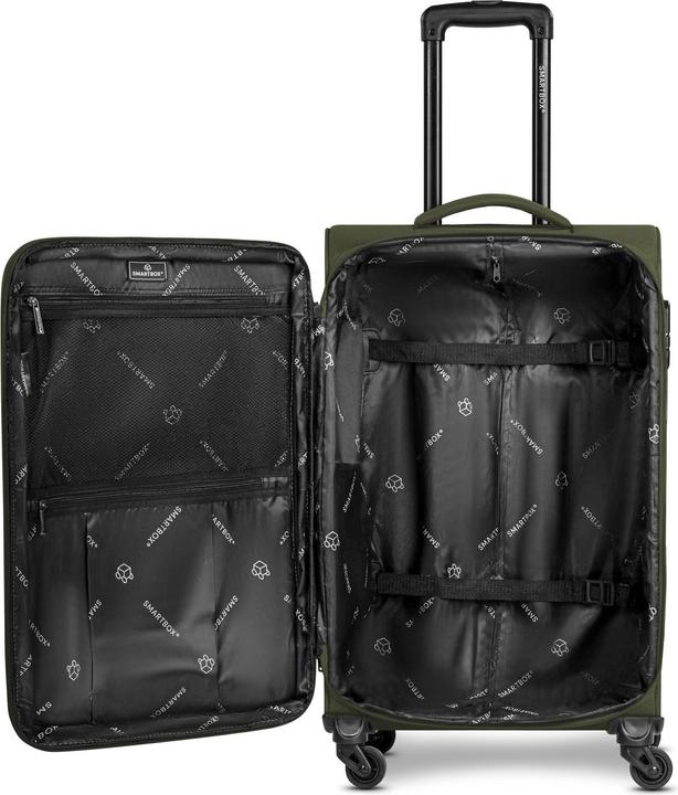 Smartbox Edition 04 4 Rollen Kofferset 3-teilig mit Dehnfalte (209 l, XL (ab 115l))