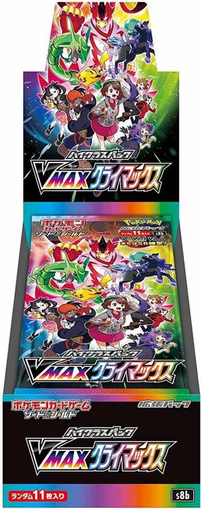 Produktbild Pokémon Vmax Climax Display (Japanisch, Booster Display)