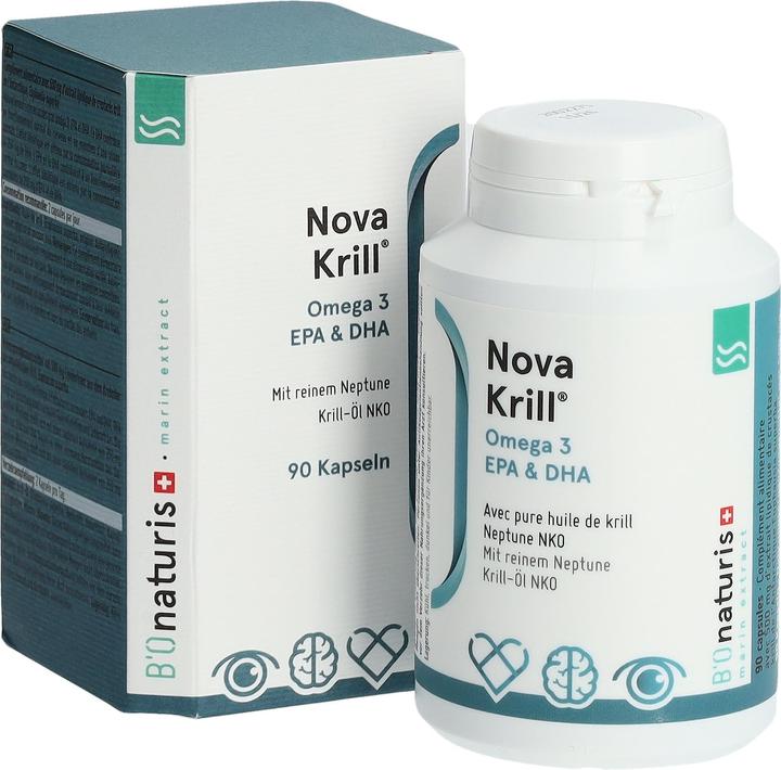 Immagine prodotto Novakrill Capsula di olio di krill 500 mg (90 Pezzo/i, Pillole, 92 g)