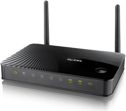 Actual product image Zyxel NBG6503, dual-band WLAN router, ac433/n300