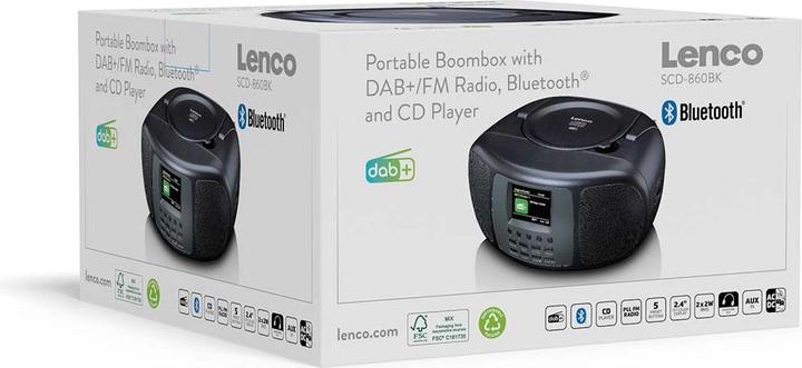 Immagine prodotto Lenco SCD-860 (DAB, FM, Bluetooth)