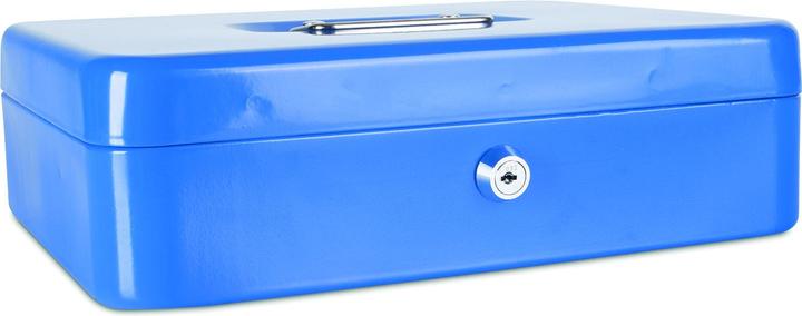 Donau Cassette pour l'argent, grande, 300x90x240mm, bleu