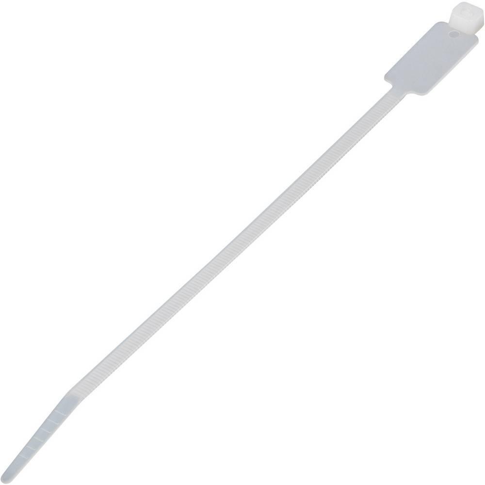 Tru Components, Kabelbinder, Beschriftungskabelbinder (200 mm, 100 Stk.)