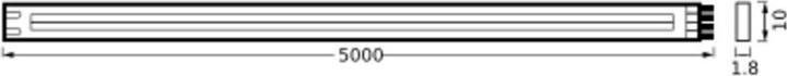 Image du produit Ledvance Flex (Blanc, 500 cm, Intérieur)