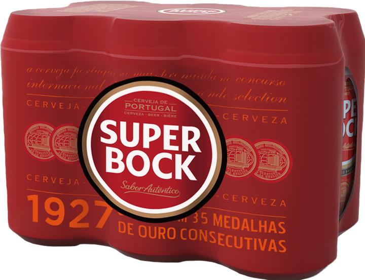 Image du produit Super Bock Boîte 6x50cl (6 x 50 cl)