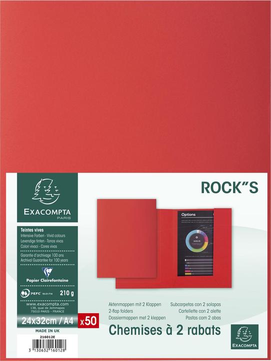 Immagine prodotto Exacompta Scrapbook - Copertine di file (A4, 50x)