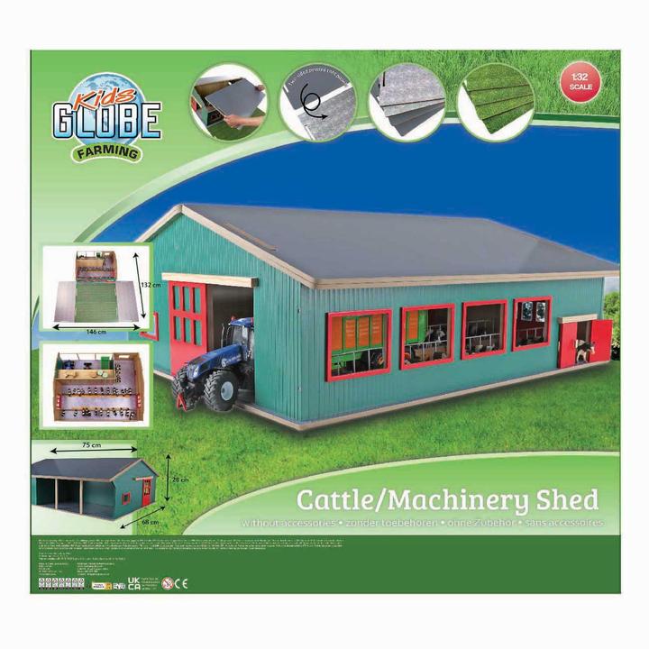 Actual product image Kids Globe Farming Kids Globe Laufstall mit Lager und Weide 1:32
