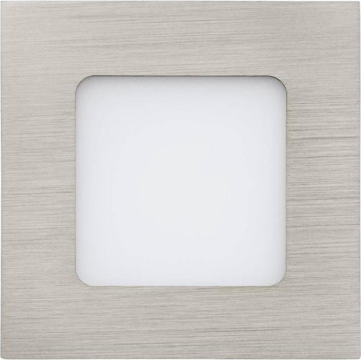 Image du produit EGLO 64598 FUEVA 1 PRO LED Spot lumineux 2,8W 85x85mm Nickel mat blanc neutre