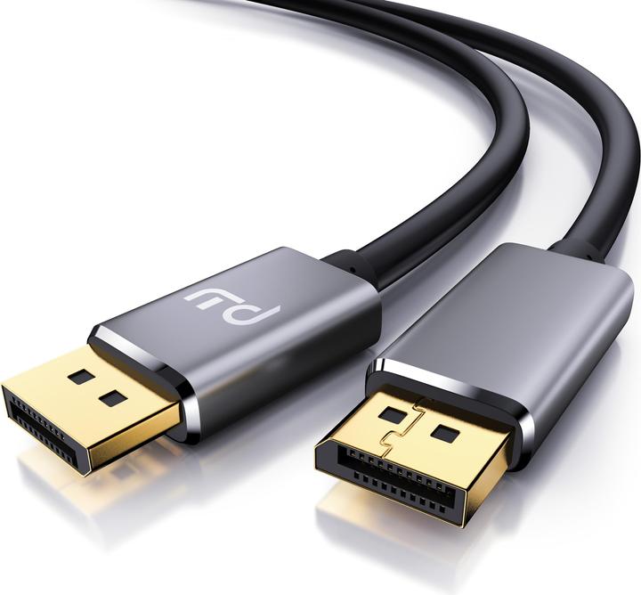 Primewire DisplayPort Cable, DP 1.4, Premium Monitor Cable 8K 7680 x 4320 @ 60 Hz - 4k @ 120 Hz with DSC (1 m, DisplayPort, 1.4)
