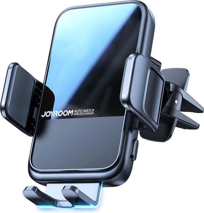 Produktbild Joyroom Magnetic car holder JR-ZS2948 with Qi induction charger (black)
