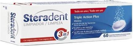 Produktbild Steradent Triple Action Plus Standard 60 Tablets