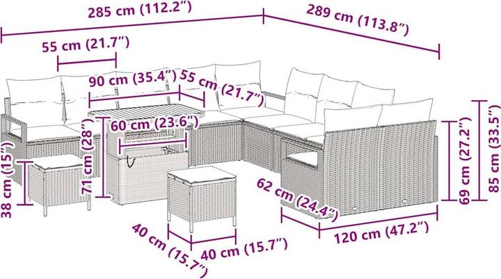 Produktbild vidaXL Arlo
