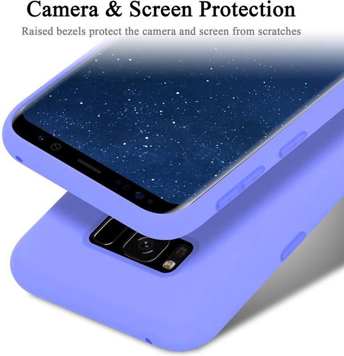 Produktbild Cadorabo TPU Liquid Silicone Case Cover (Samsung Galaxy S8+)
