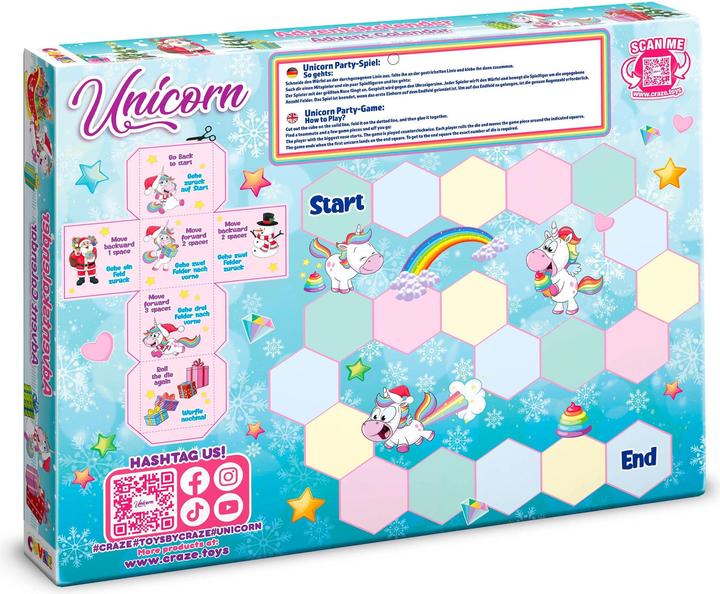Actual product image Craze Unicorn