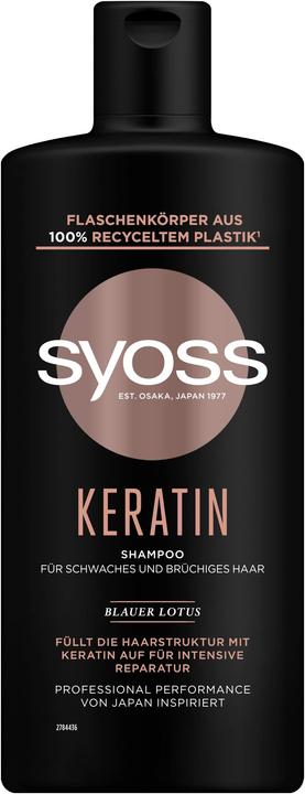 Image du produit Syoss Kératine (440 ml, Shampoing liquide)