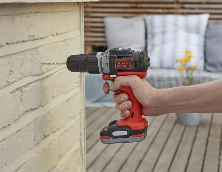 Actual product image Black & Decker Black+Decker 2K cordless drill+jigsaw