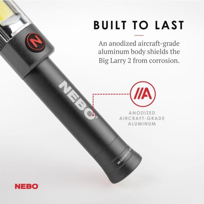 Actual product image Nebo Big Larry 2 (19.70 cm, 500 lm)