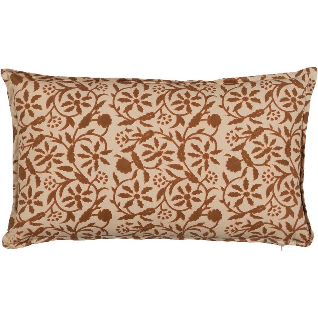 Natec, Dekokissen, Kissen Baumwolle Braun Beige 50 x 30 cm (50 x 30 cm)