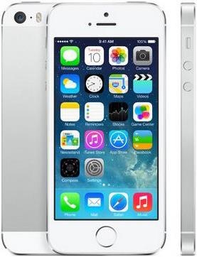 Actual product image Apple iPhone 5S (32 GB, Silver, 4", Single SIM, 8 Mpx, 4G)