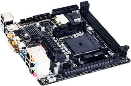 Actual product image Gigabyte Ga-F2a88xn-Wifi (FM2+, AMD A88X, Mini-ITX)