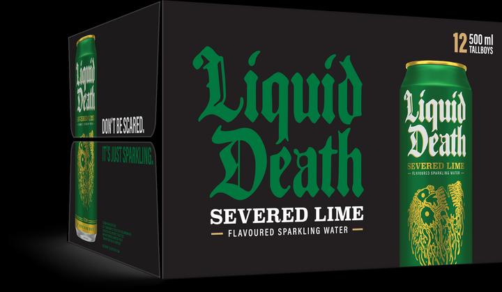 Liquid Death Svered Lime (12 x 50 cl)
