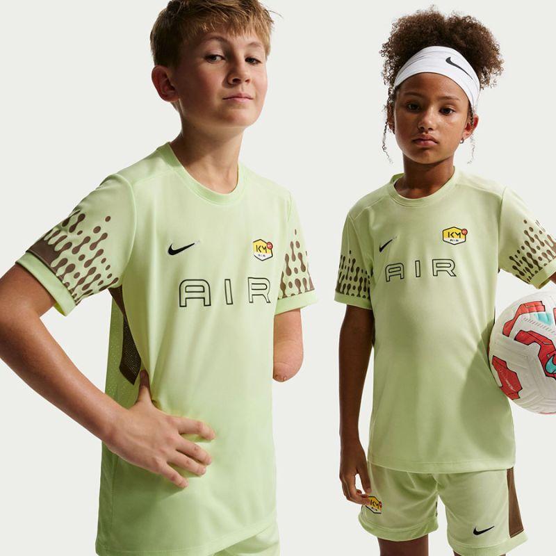 Nike, Bambini, Maglietta sportiva, Maglietta Dri-FIT Academy Kylian Mbappe (L), Blu, L