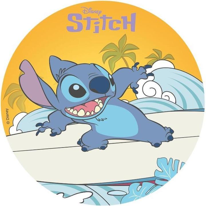 Actual product image Dekora Disque comestible - Stitch 20cm