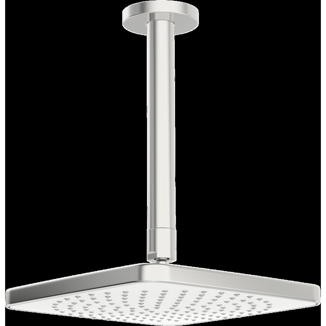 Hansa, Duschbrause, Hansabasicjet Style Kopfbrause, eckig, Deckenmontage, chrom (15 l/min)