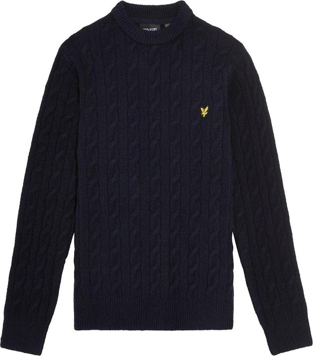 Actual product image Lyle and Scott Childrens/Kids Cable Knit Crew Neck Sweatshirt (140)