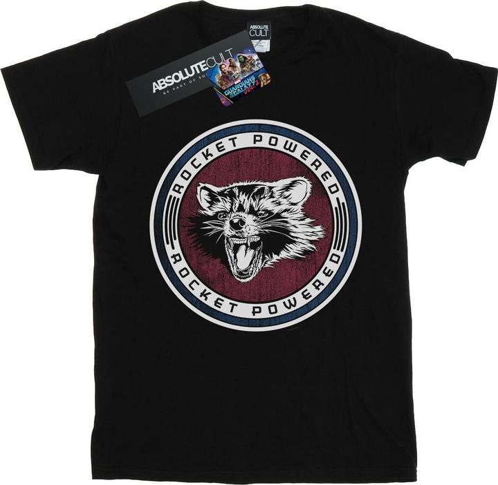Actual product image Mens Guardians Of The Galaxy Rocket Powered T-Shirt (S)