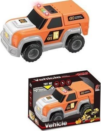 Jokomisiada Orangefarbenes 2in1-Fahrzeug