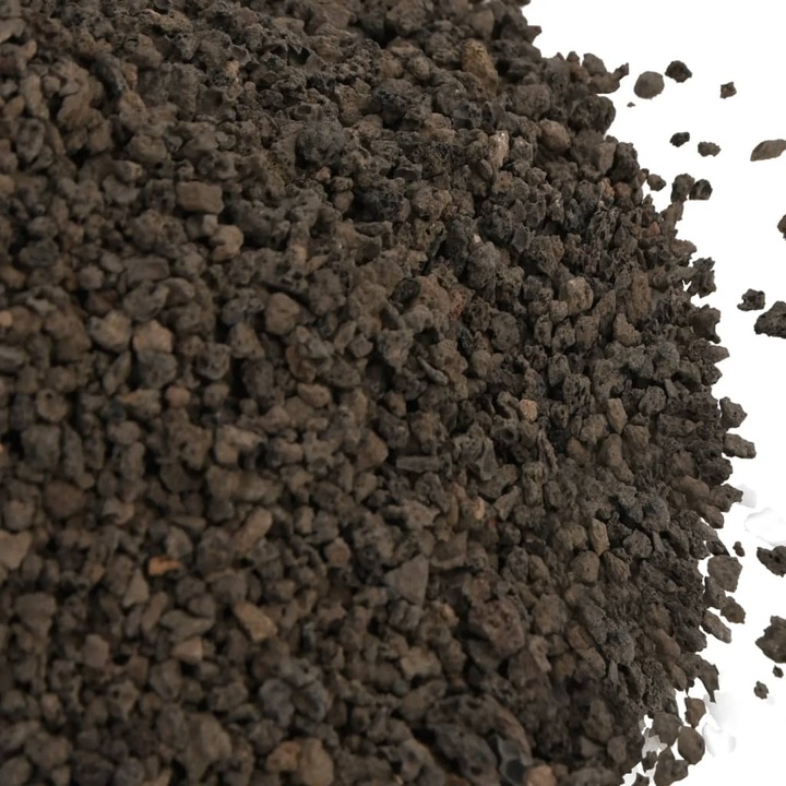 Immagine prodotto VidaXL Ghiaia di basalto 25 kg nera 3-5 mm,Colore: Nero,Materiale (Decorazione, altre voci)
