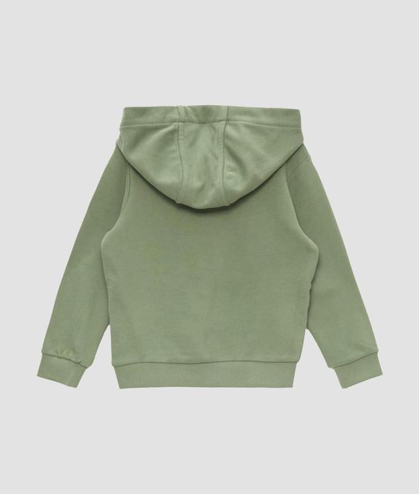 Produktbild s.Oliver Sweatshirt Kapuzen-Sweatshirt mit gummiertem Print (140)