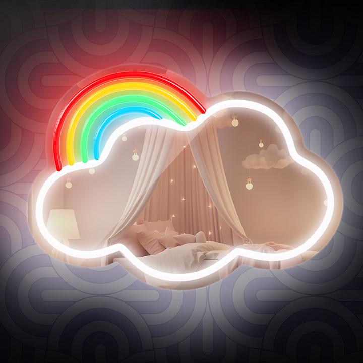 Immagine prodotto Forever Light Neon SPECCHIO LED CLOUD multicolore FMNE05 (1.80 x 38.50 cm)