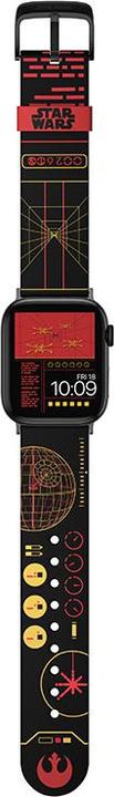 Immagine prodotto Moby Fox Bracciale Star Wars per smartwatch Death Star Trench Run (Silicone, Apple Watch)