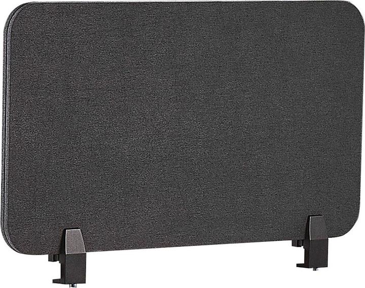 Image du produit Beliani Séparation de bureau gris foncé 72 x 40 cm WALLY (72 x 40 cm)